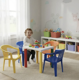 thumbnail image 2 of Mesa Plástica Infantil + 4 Sillas Multiuso Desmontable Niños, 2 of 3