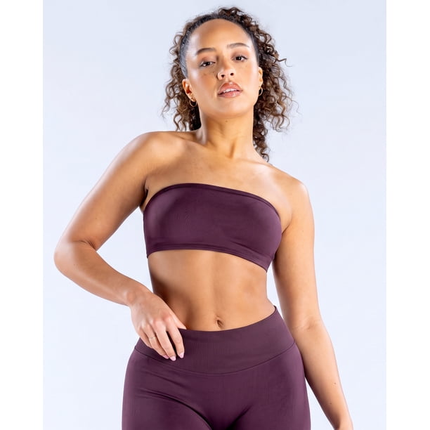 Top Deportivo Strapless Sin Tirantes con Almohadillas Removibles - YJ331