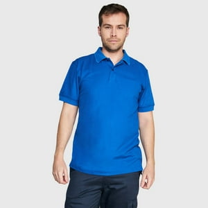 Jayson - Polera Mc Hombre Waffle Azul 2Xl