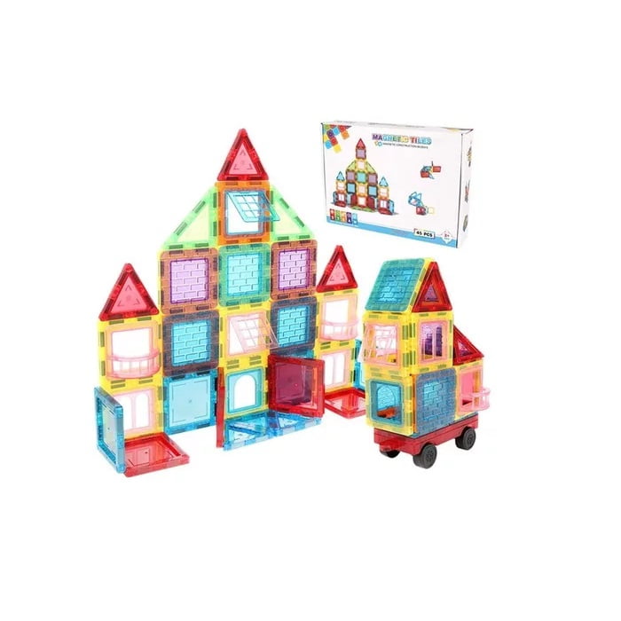 Masterprox - Juguetes Magnéticos Juego Didactico 45 Piezas