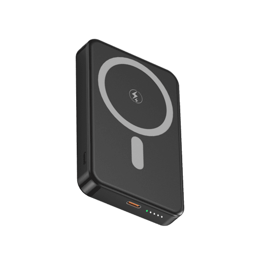 Cargador Inalámbrico Motomo M0-48, Magsafe, 20wm Magnetico, Color Gris
