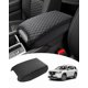 thumbnail image 1 of Cobertura de consola Shademax para Nissan Pathfinder, cuero PU negro, 1 of 7