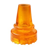 Magideal - Almohadilla Para Muletas Con Punta De Bastón Antideslizante Amarillo, 19 Mm De Diámetro Interior Para Suelos Irregulares O Sueltos Protector De Bastón