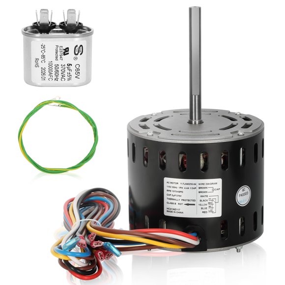 Motor Eléctrico Sienson 1/3 HP 1075 RPM 115 V 4 Velocidades