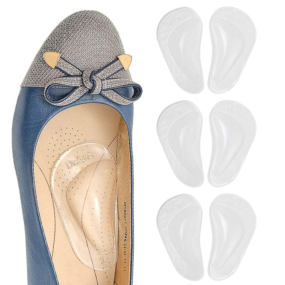 Dr.foot - Plantillas Para Zapatos Dr. Foot's Arch Support Para Pies Planos, 3 Pares