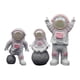 thumbnail image 4 of 3 Uds Estatuas De Astronauta Adornos Para Tartas Figuritas Para Alféizares Manualidades Decoración Rosa, 4 of 5