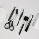 thumbnail image 3 of 17 PCS Eyebrow Trimmer Set Eyebrow Razor Scraping Eyebrow Comb Razor Eyebrow Clip Scissors Tweezers Makeup Tools Sets, 3 of 4