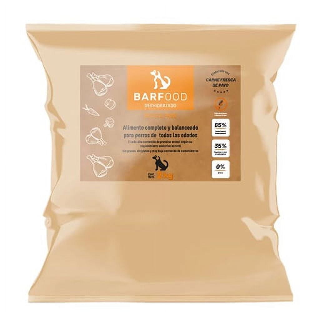 Alimento Deshidratado Adulto Raza Grande Pavo 2 Kg
