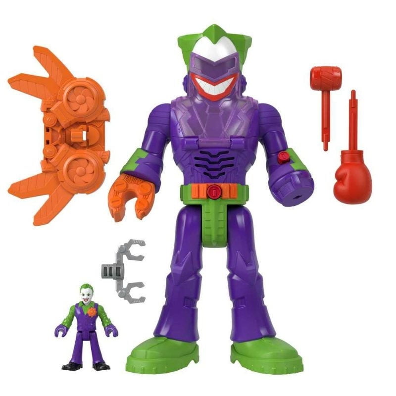 Imaginext - Dcsf Figura De Acción The Joker Insider & Laffbot.