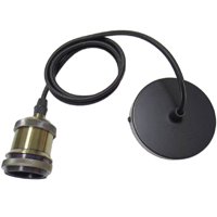 Bp - Lámpara Colgante Pendant Owo Antique Brass