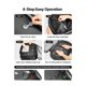 thumbnail image 4 of Mochila VEVOR 65 L Expandible con Sello de Vacío – Negra, 4 of 9