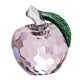 thumbnail image 5 of 4x5.5cm Colorido Crystal Apple Handcraft Christmas Eve Souvenir Pink, 5 of 5