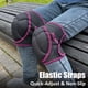 thumbnail image 4 of Rodilleras KneeCradle para trabajo para mujer/hombre, rosa, talla S, 4 of 6