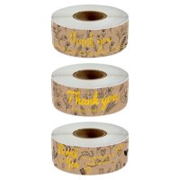 Bothyi - Etiquetas Adhesivas De Agradecimiento Kraft, Etiqueta Decorativa Para Hacer Tarjetas, Bodas