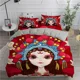 thumbnail image 1 of Cartoon Pe Opera Bedding Set Boys Girls Size Duvet Cover Pillowcase Bed Kids Adult Fashion Home Textileextile Bed Sheets, 1 of 5