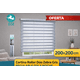 thumbnail image 1 of Cortina Roller Dúo Zebra Gris 200x200 cm Regulable Día y Noche, 1 of 2