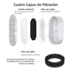 thumbnail image 3 of Fuente de agua para gatos acero inoxidable con ventana 3.2L, 3 of 3