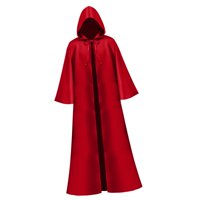 Magideal - Capa Con Capucha De Halloween, Gótica De Mago De Longitud Completa, Capucha Larga Con Capucha, Capa De Cosplay Para Actuación En Club