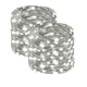 thumbnail image 1 of Paquete de 2 guirnaldas de luces solares de 22 metros con 200 LED cada una, decoración para exteriores, 8 modos de iluminación para jardines., 1 of 5