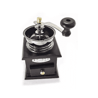 Genérico - Molinillo Moledor De Granos De Café Y Semillas Manual Negro