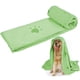 thumbnail image 1 of Toalla de baño superabsorbente para mascotas, de microfibra, para secar perros y gatos pequeños, medianos y grandes. Ideal para interiores y exteriores, con cepillo., 1 of 8