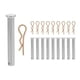thumbnail image 3 of Pasadores y clips de bloqueo para andamios, piezas, accesorios de andamios de acero estables, resistentes y prácticos para reparaciones , Diámetro 10 Diámetro 10 mm, 3 of 5