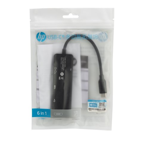 Hub Usb-C 6 En 1 Hp Dhc-Ct203C