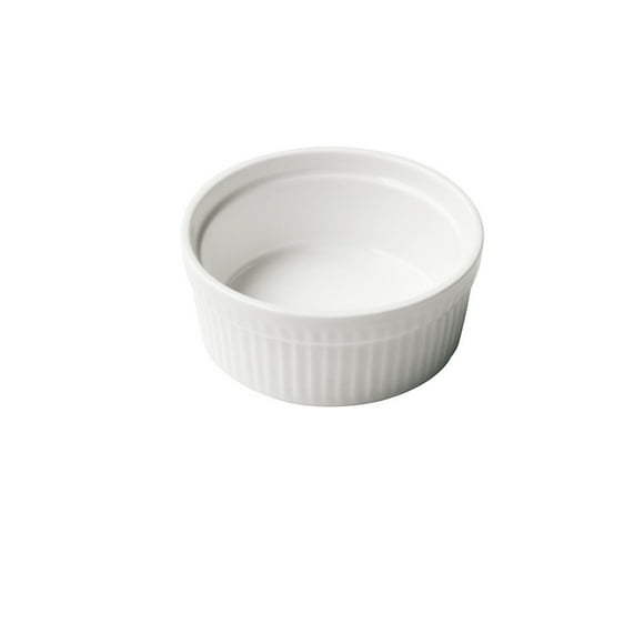 Pocillo Porcelana Acanalado 6.5 Cm