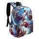 thumbnail image 2 of League of Legends-theme Backpack, Campus style schoolbag Bookbag with Adjustable Shoulder Straps And Large Zip Compartment, Unisex Travel Bags.42x30x15cm, 2 of 6