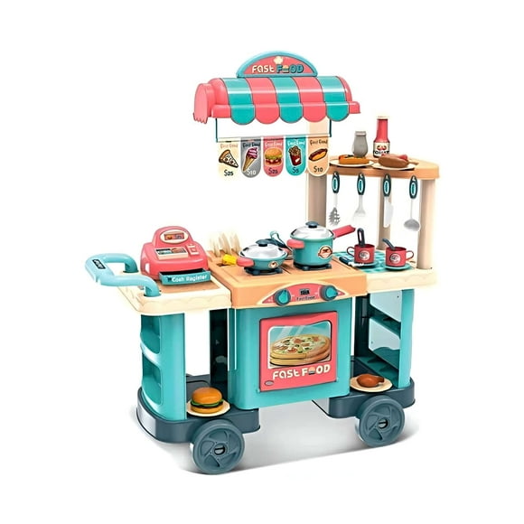 Juguete Carrito De Comida Rapida Fast Food