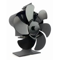 Genérica - Ventilador Estufa A Leña 6 Aspas Chimenea Sin Electricidad