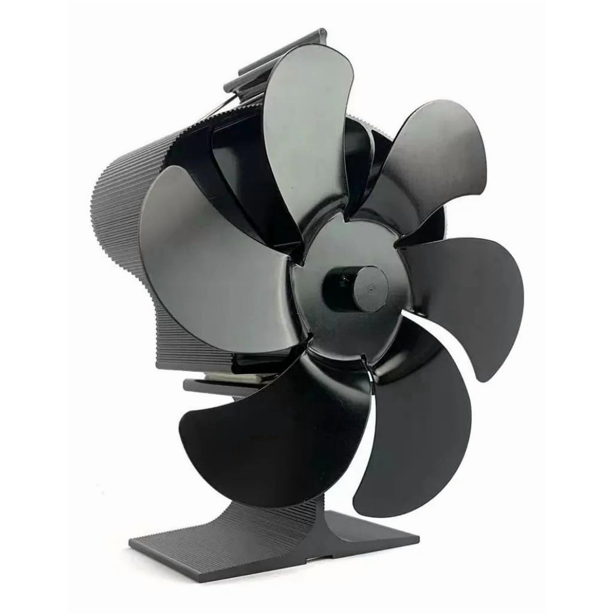 Genérica - Ventilador Estufa A Leña 6 Aspas Chimenea Sin Electricidad