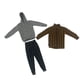 thumbnail image 3 of Ropa De Hombre A Escala 3x1:6 Para Disfraz Accesorio De Figuras De Muñecas De 12 Pulgadas, 3 of 3