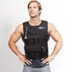 thumbnail image 1 of Chaleco lastrado ajustable RUNmax de 50 lb, negro, malla transpirable, 1 of 3