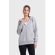 thumbnail image 1 of Polerón Mujer Hoodie Gris - ll, 1 of 5