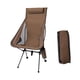 thumbnail image 3 of Silla Plegable Estable Y Transpirable Para Acampar, Para Pícnic, Mochileros, Exteriores, Café, 3 of 4