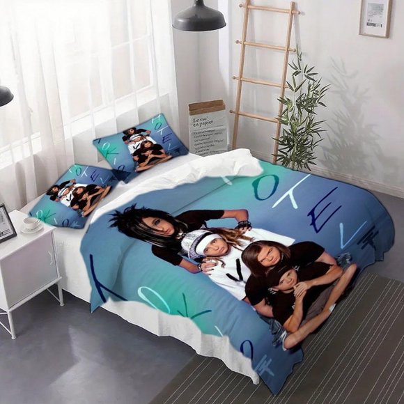 3pcs Duvet Cover Set Inspired by The German Band Tokio Hotel - bedding Suitable for Bedroom Decor Rvs