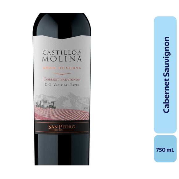 Vino Cabernet Sauvignon Botella, 750 mL