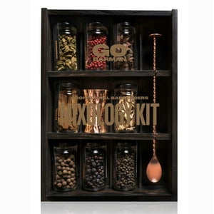 Go Barman - Mixology Kit Original Madera