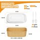 thumbnail image 3 of Kaderron Pack de 50 bowls grandes de papel de 32 oz con tapas y cubiertos, 3 of 3