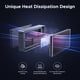 thumbnail image 3 of Carcasa M.2 NVMe UGREEN 40Gbps con Disipador Doble Cara, 3 of 8