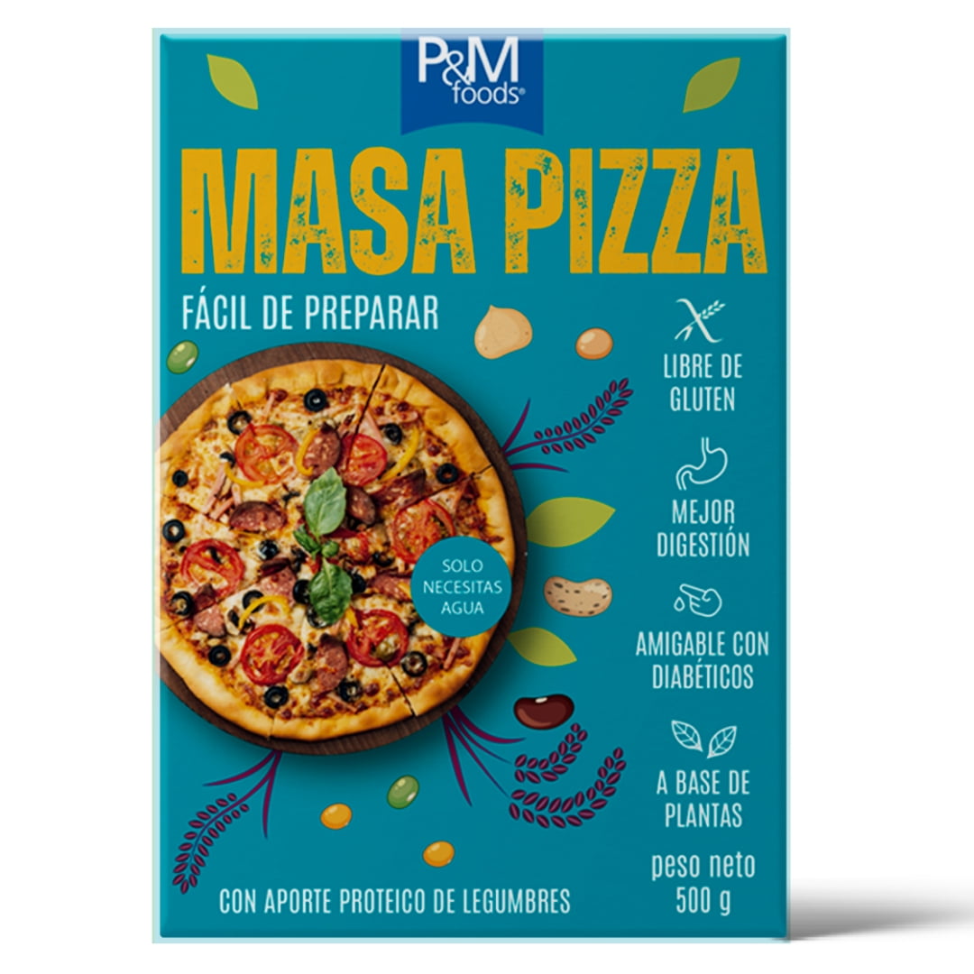 P&m Foods - Masa Pizza Mezcla Lista