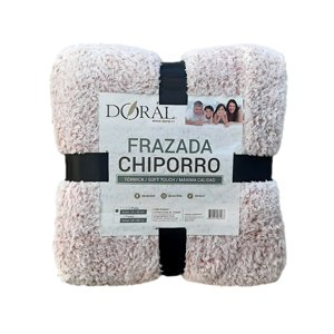 Doral - Frazada Chiporro Two Tones 1.5 Plazas Colores Claros - Ps