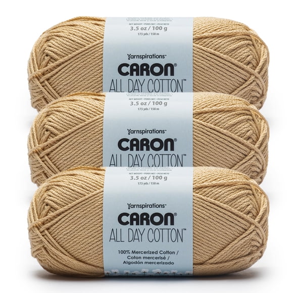 Harn Caron, algodón para todo el día, 100% algodón mercerizado, 158 m