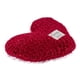 thumbnail image 2 of Cojín decorativo DEMDACO Giving Heart Cranberry Red, 2 of 6
