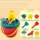 thumbnail image 1 of Baby Bathing Beach Toy Shovel Playing Water Hourglass Set, Carrying Luggage Trolley Case, 1 of 5