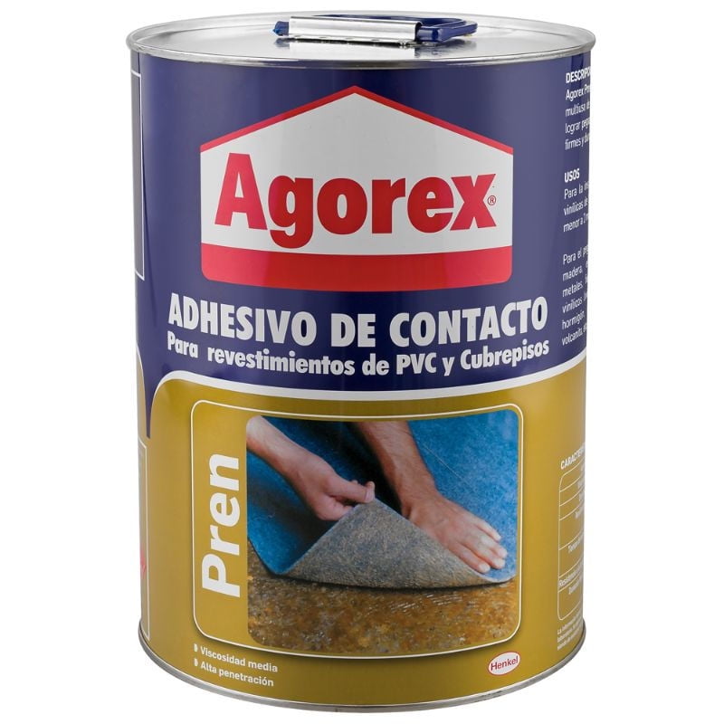 Agorex - Adhesivo Para Pvc Y Cubrepisos 3.8 L