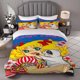 thumbnail image 1 of Sweetie Comics Britney Comics Themed Bedding Three-Piece Set Duvet Cover and Pillowcase Set Soft and Comfortable, 1 of 1
