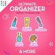 thumbnail image 3 of Organizador de maquillaje Caboodles On-The-Go Girl Deep Pink Sparkle, 3 of 7