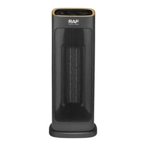 Raf - Calefactor Termoventilador Giratorio 2000W Negro R1179
